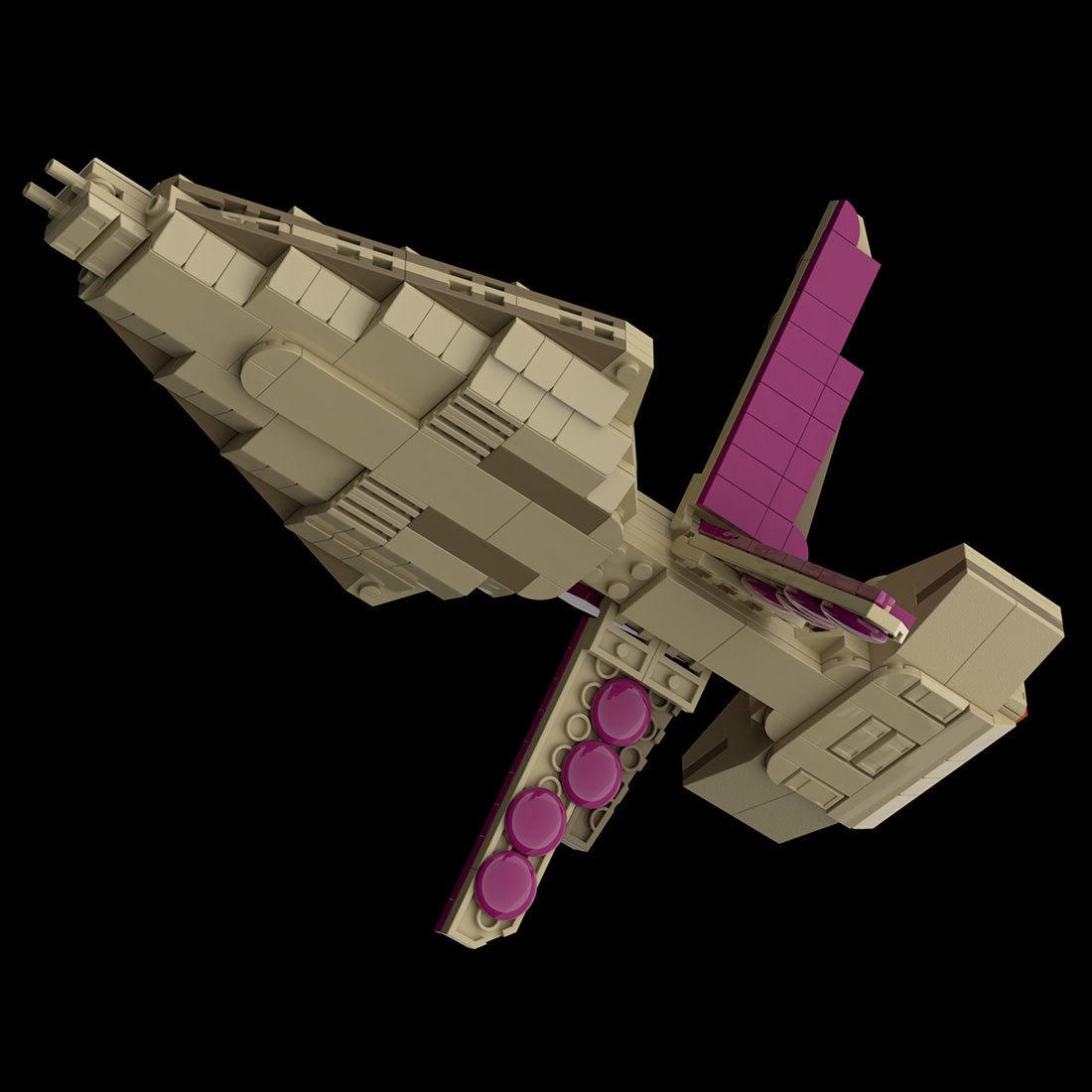 MOC - 115594 Talarian Warship Klemmbausteine - LesDiy - Klemmbausteine