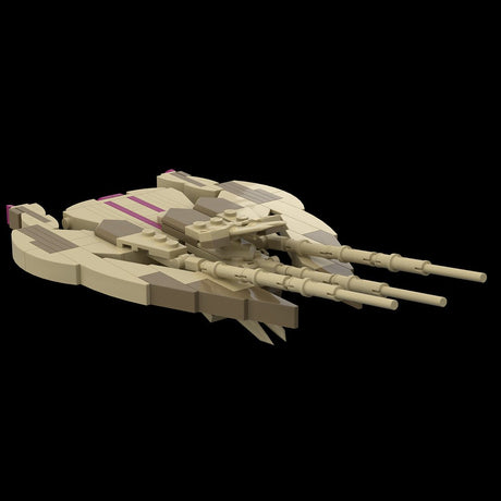 MOC - 115638 Xindi Reptilian Warship Klemmbausteine - LesDiy - Klemmbausteine