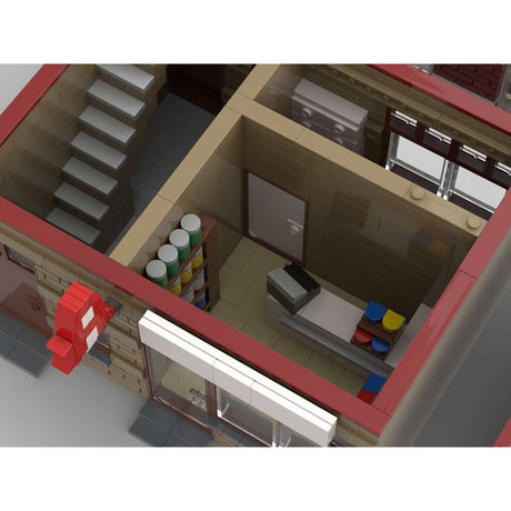 MOC - 115664 Villa No.22 Klemmbausteine - LesDiy - Klemmbausteine