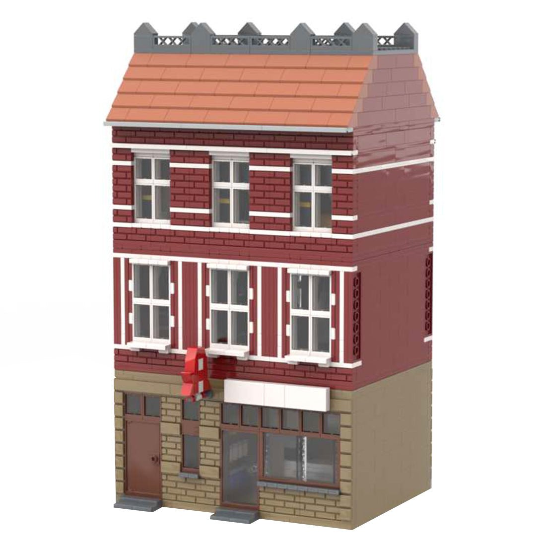 MOC - 115664 Villa No.22 Klemmbausteine - LesDiy - Klemmbausteine