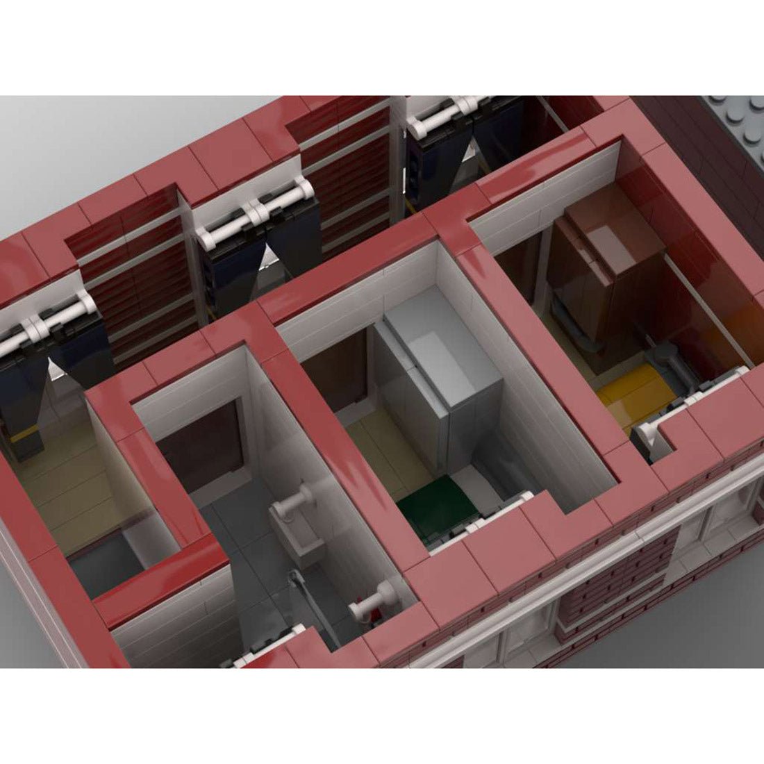 MOC - 115664 Villa No.22 Klemmbausteine - LesDiy - Klemmbausteine