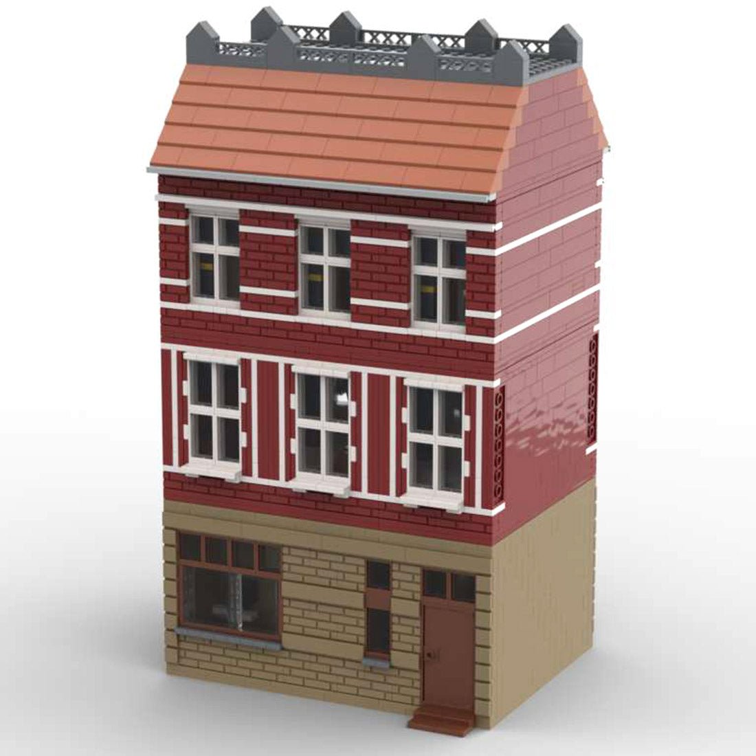 MOC - 115664 Villa No.22 Klemmbausteine - LesDiy - Klemmbausteine