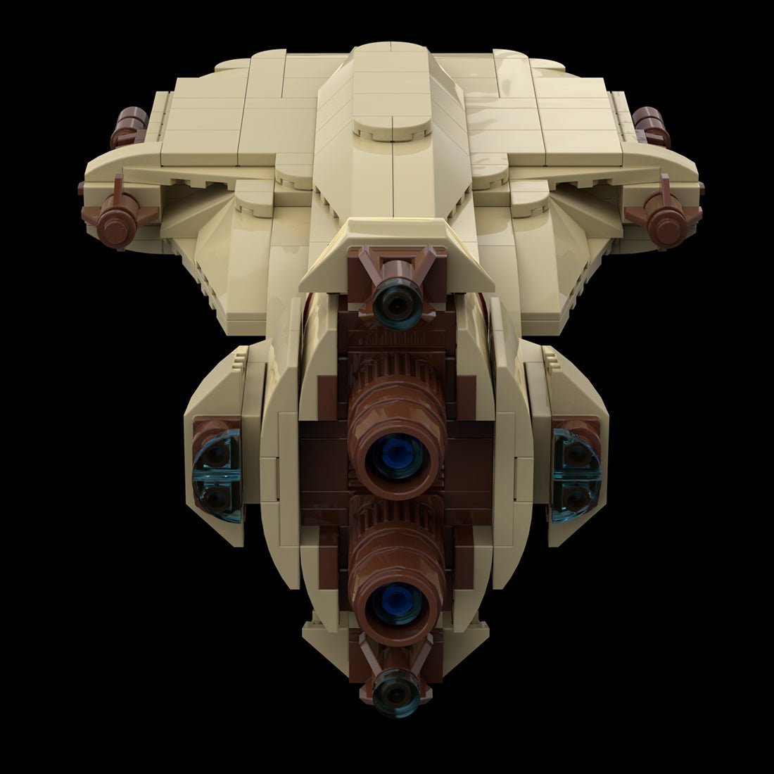 MOC - 115824 Xindi Arboreal Ship Klemmbausteine - LesDiy - Klemmbausteine