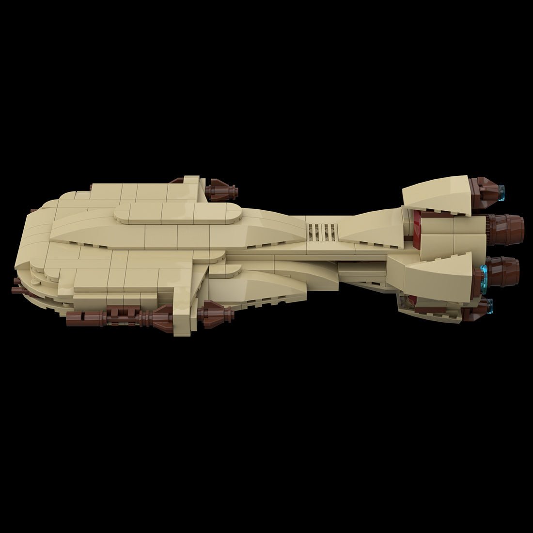 MOC - 115824 Xindi Arboreal Ship Klemmbausteine - LesDiy - Klemmbausteine