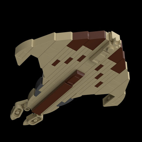 MOC - 115926 Cardassian Hideki Class Klemmbausteine - LesDiy - Klemmbausteine