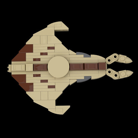 MOC - 115926 Cardassian Hideki Class Klemmbausteine - LesDiy - Klemmbausteine