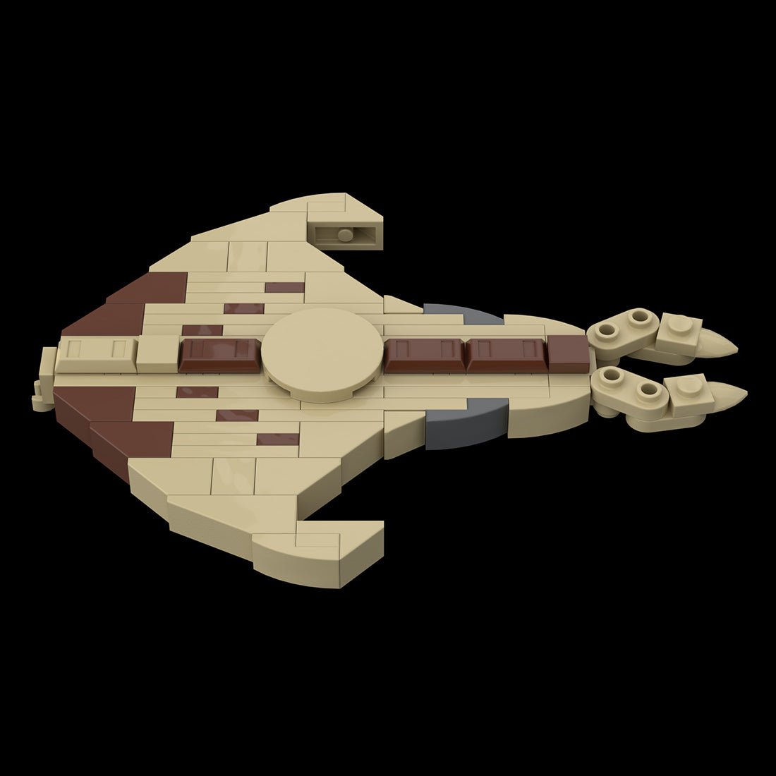 MOC - 115926 Cardassian Hideki Class Klemmbausteine - LesDiy - Klemmbausteine