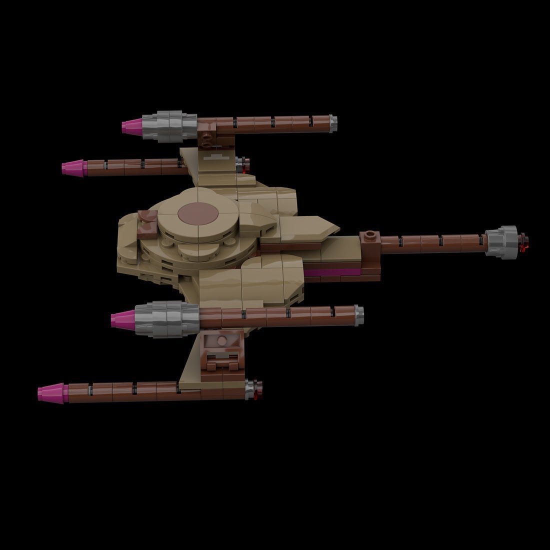 MOC - 116297 Gorn Ship Klemmbausteine - LesDiy - Klemmbausteine