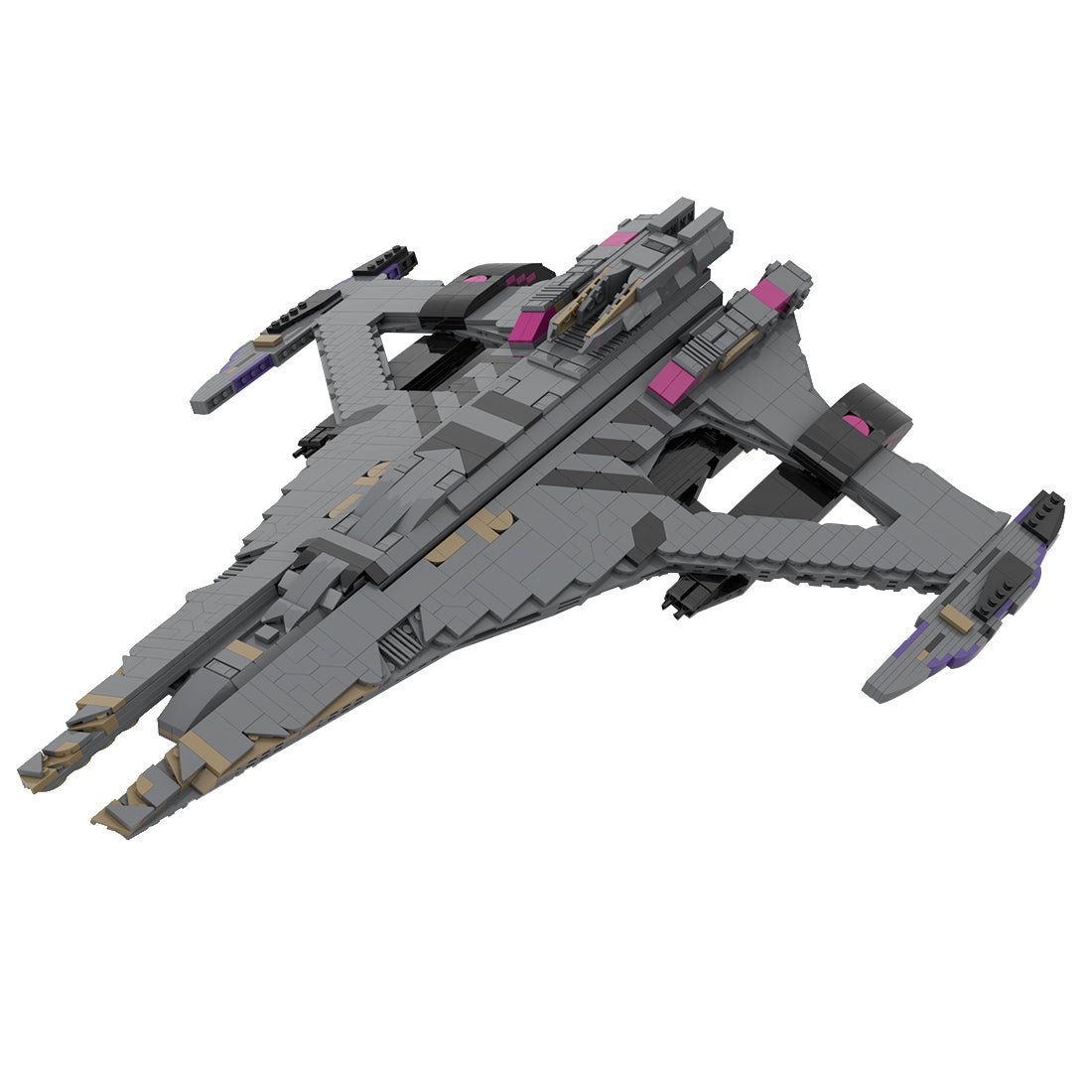 MOC - 116453 Jem'Hadar Battleship Klemmbausteine - LesDiy - Klemmbausteine