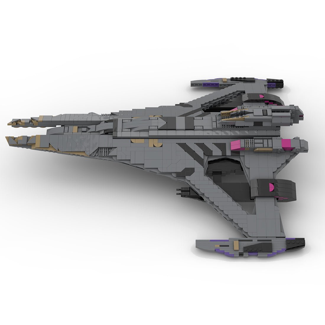 MOC - 116453 Jem'Hadar Battleship Klemmbausteine - LesDiy - Klemmbausteine