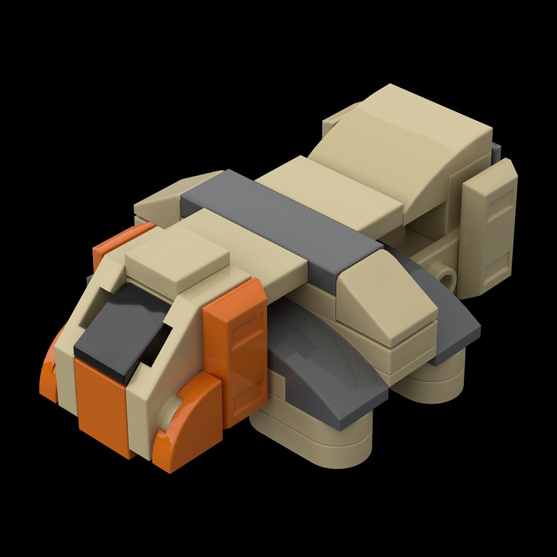 MOC - 116460 Talaxian Baxial Klemmbausteine - LesDiy - Klemmbausteine