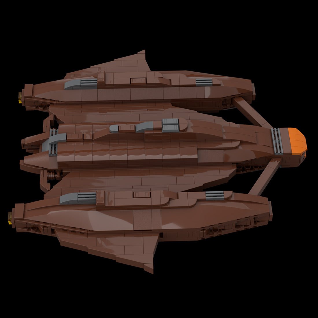 MOC - 116542 Vidiian Ship Klemmbausteine - LesDiy - Klemmbausteine