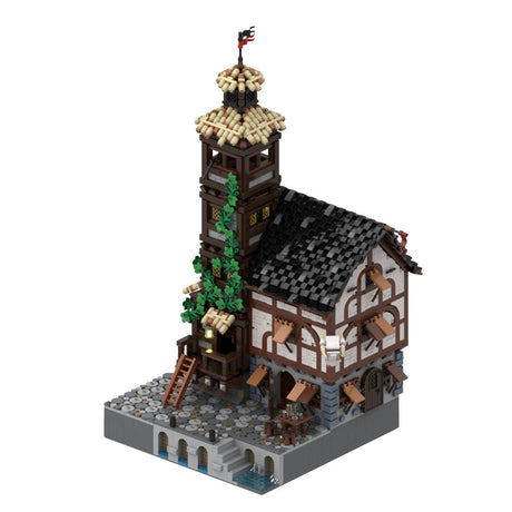 MOC - 116558 Medieval Pirate Tavern Klemmbausteine - LesDiy - Klemmbausteine