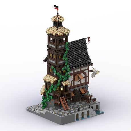MOC - 116558 Medieval Pirate Tavern Klemmbausteine - LesDiy - Klemmbausteine