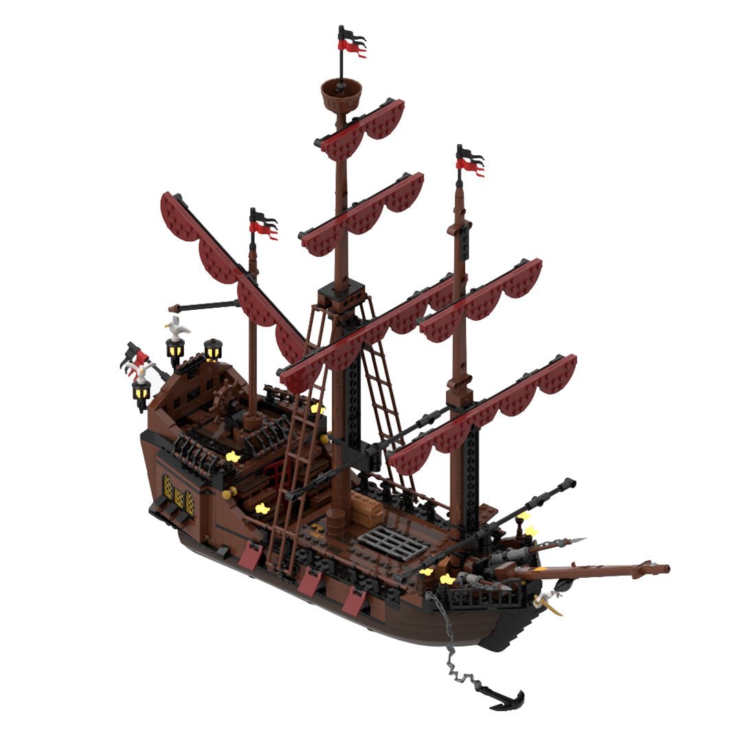 MOC - 116561 Loup de Mer Pirate Ship Klemmbausteine - LesDiy - Klemmbausteine