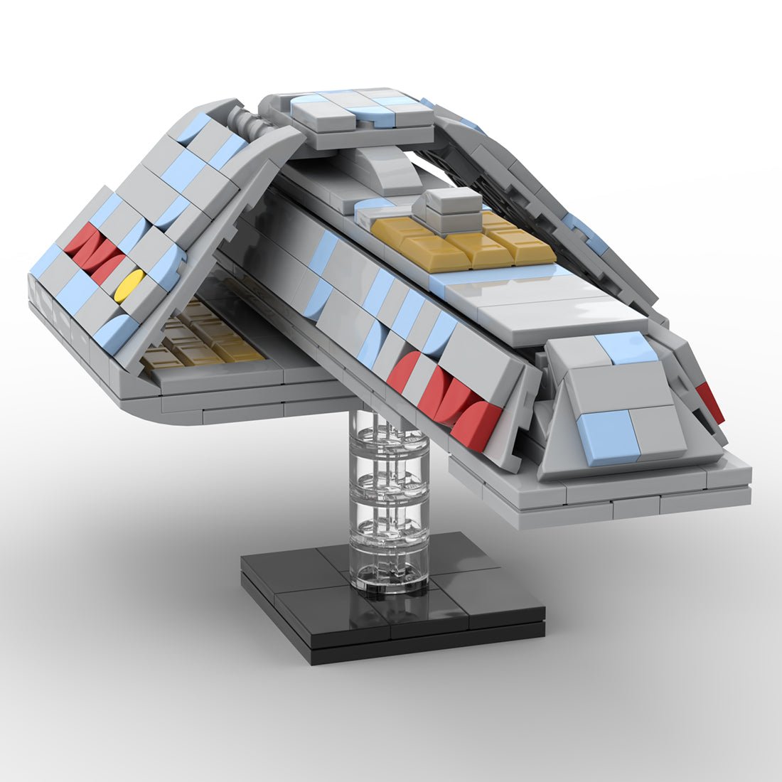 MOC - 116677 T'Pau Starship Klemmbausteine - LesDiy - Klemmbausteine