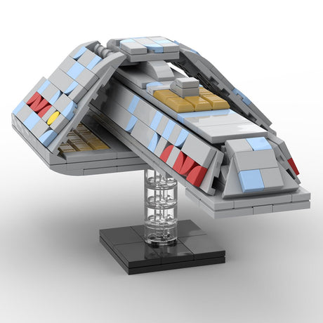 MOC - 116677 T'Pau Starship Klemmbausteine - LesDiy - Klemmbausteine