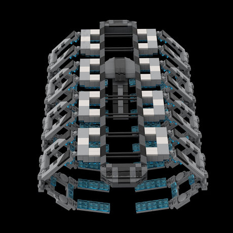 MOC - 116877 Federation Type 4 Dry Dock Klemmbausteine - LesDiy - Klemmbausteine