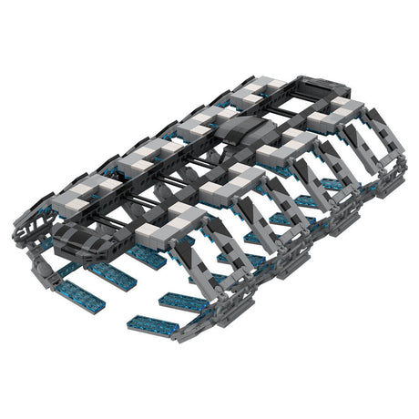 MOC - 116877 Federation Type 4 Dry Dock Klemmbausteine - LesDiy - Klemmbausteine