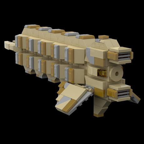 MOC - 116959 Cardassian Groumall Klemmbausteine - LesDiy - Klemmbausteine