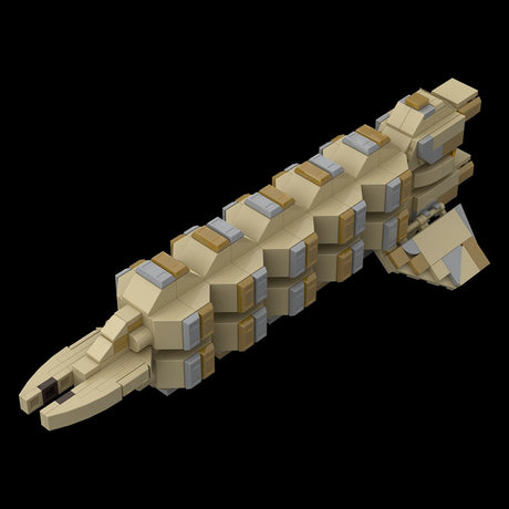 MOC - 116959 Cardassian Groumall Klemmbausteine - LesDiy - Klemmbausteine