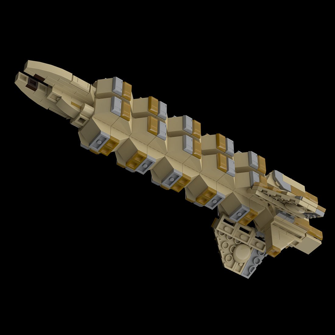 MOC - 116959 Cardassian Groumall Klemmbausteine - LesDiy - Klemmbausteine