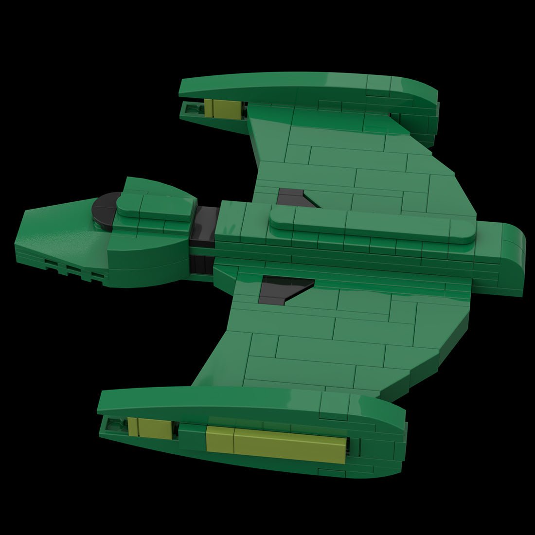 MOC - 116988 Romulan Scout Ship Klemmbausteine - LesDiy - Klemmbausteine