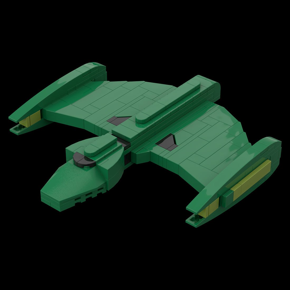 MOC - 116988 Romulan Scout Ship Klemmbausteine - LesDiy - Klemmbausteine