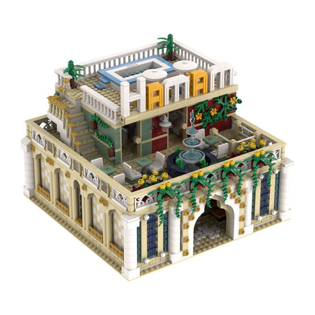 MOC - 117060 The Hamam Klemmbausteine - LesDiy - Klemmbausteine