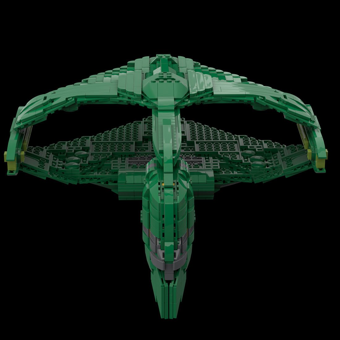 MOC - 117125 Romulan D'deridex Klemmbausteine - LesDiy - Klemmbausteine