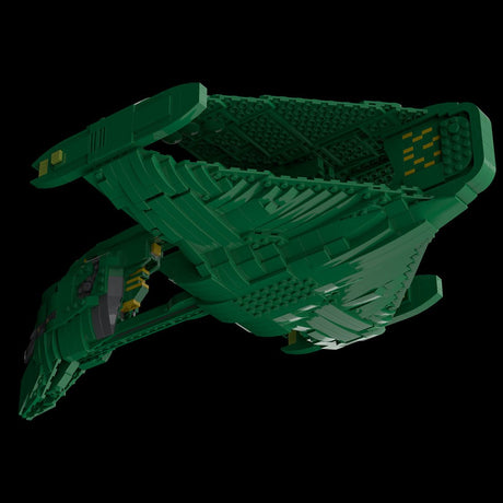 MOC - 117125 Romulan D'deridex Klemmbausteine - LesDiy - Klemmbausteine