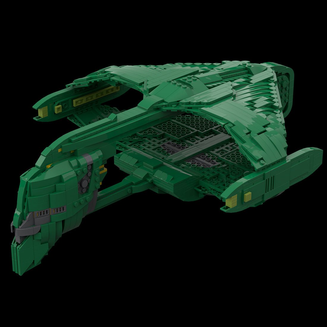 MOC - 117125 Romulan D'deridex Klemmbausteine - LesDiy - Klemmbausteine