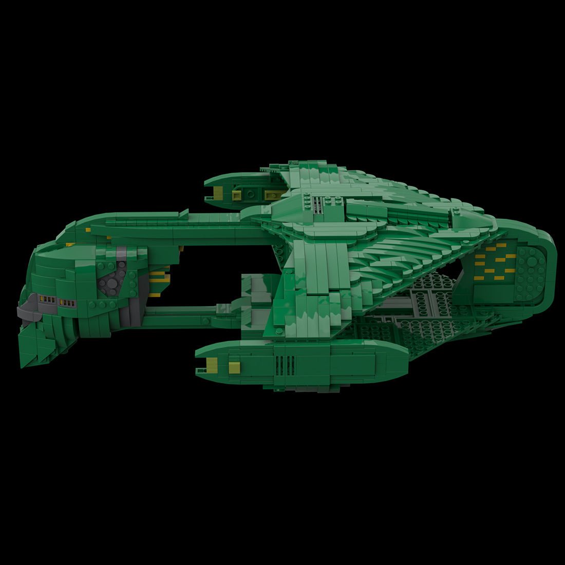 MOC - 117125 Romulan D'deridex Klemmbausteine - LesDiy - Klemmbausteine