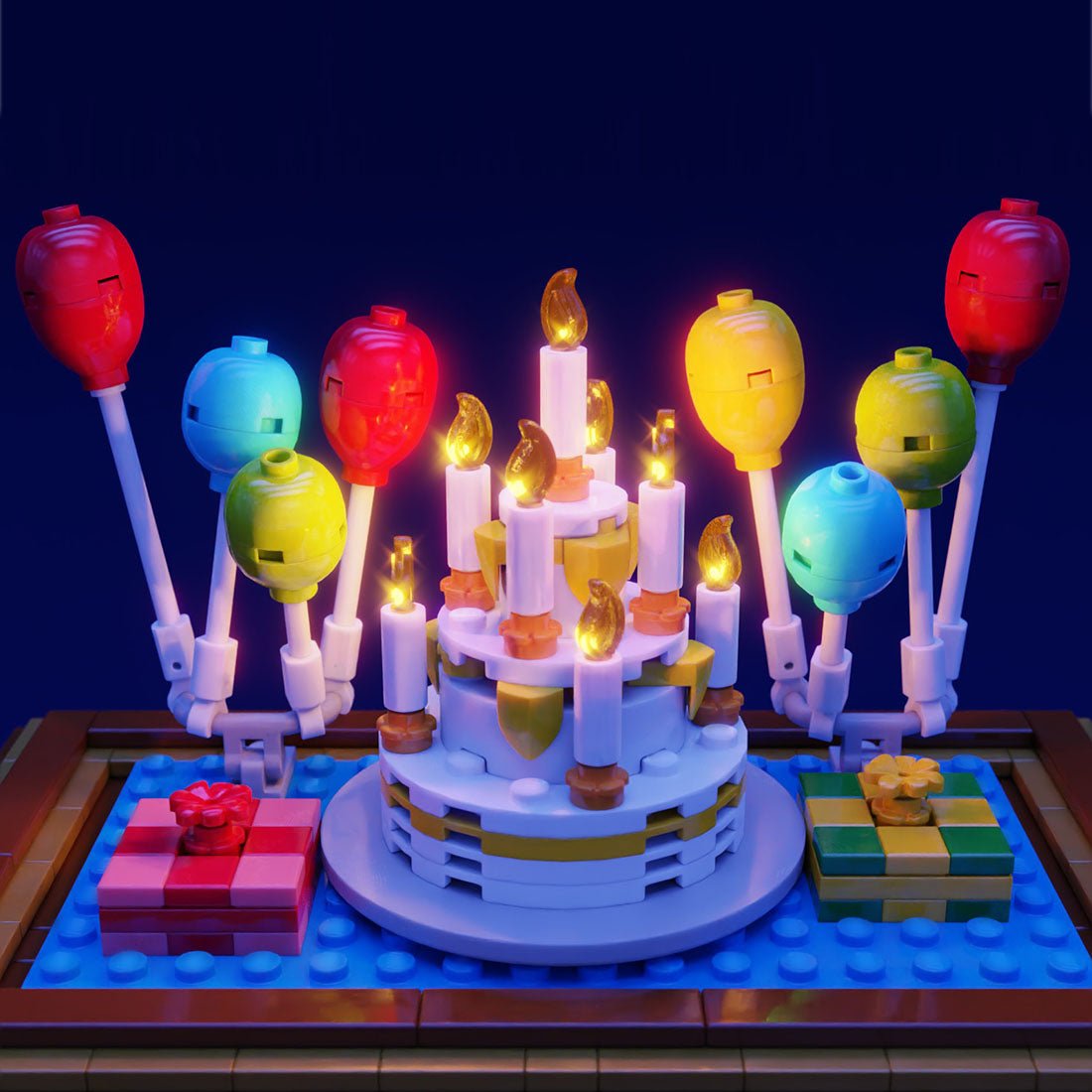 MOC - 117295 Seasons In Time: Calendar Klemmbausteine - LesDiy - Klemmbausteine