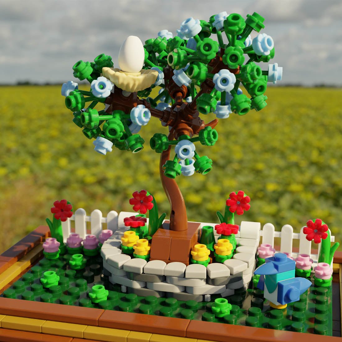 MOC - 117295 Seasons In Time: Calendar Klemmbausteine - LesDiy - Klemmbausteine