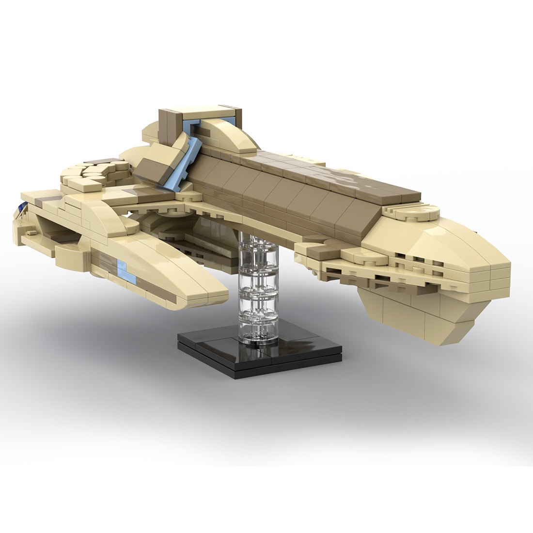 MOC - 117482 Karemma Ship Klemmbausteine - LesDiy - Klemmbausteine