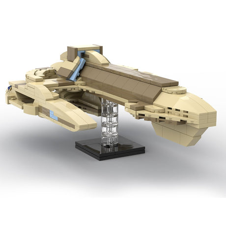 MOC - 117482 Karemma Ship Klemmbausteine - LesDiy - Klemmbausteine