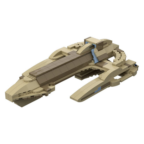 MOC - 117482 Karemma Ship Klemmbausteine - LesDiy - Klemmbausteine