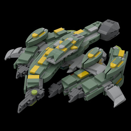 MOC - 117535 Breen Ship Klemmbausteine - LesDiy - Klemmbausteine