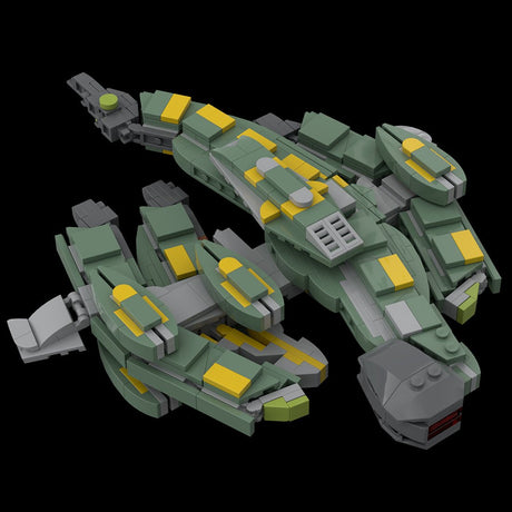 MOC - 117535 Breen Ship Klemmbausteine - LesDiy - Klemmbausteine