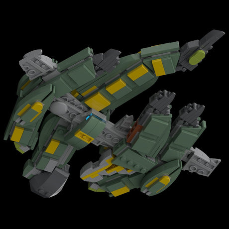 MOC - 117535 Breen Ship Klemmbausteine - LesDiy - Klemmbausteine