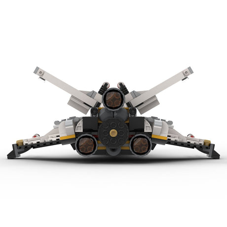 MOC - 117552 Starfighter - Raumschiff Klemmbausteine - LesDiy - Klemmbausteine