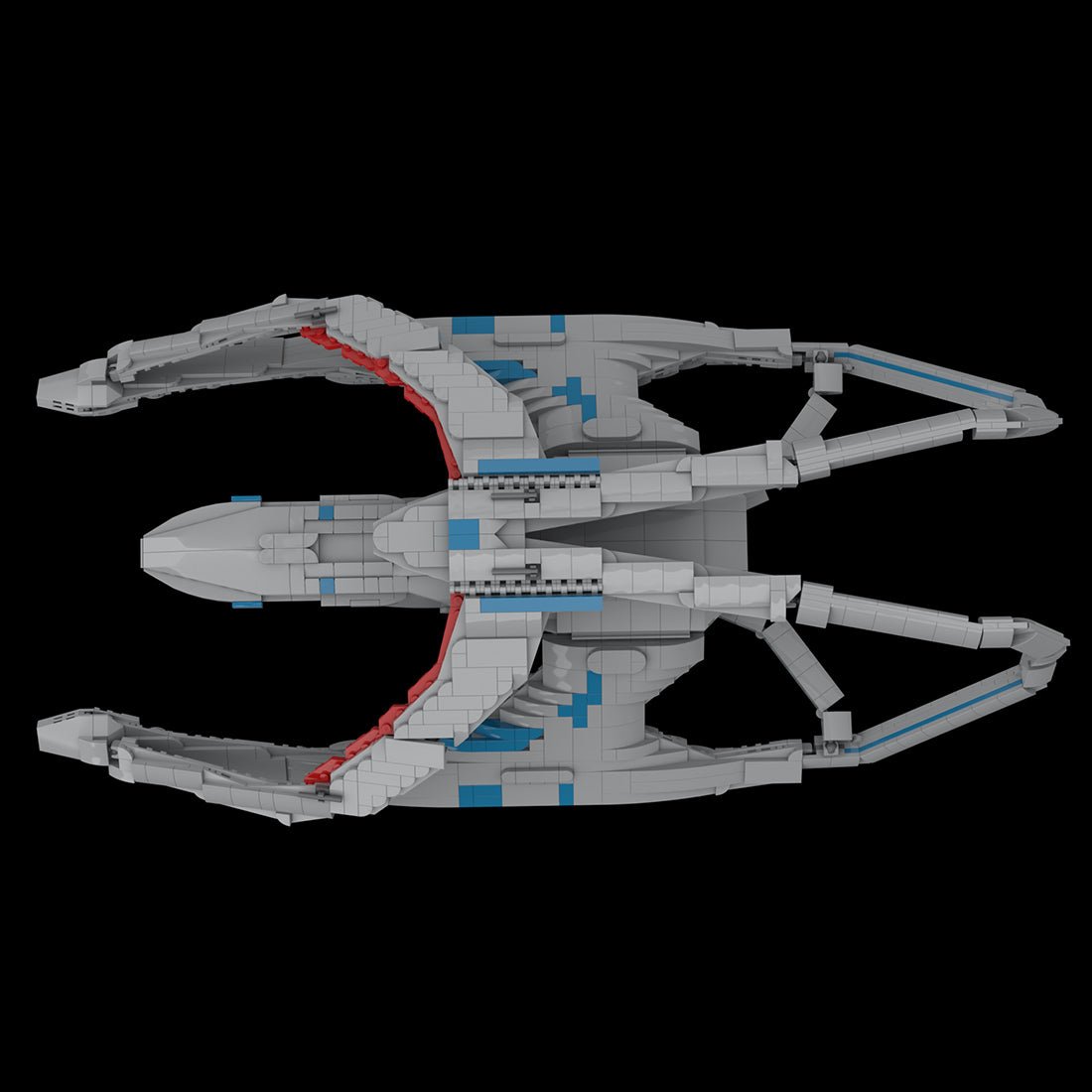 MOC - 117825 Andromeda Ascendant Klemmbausteine - LesDiy - Klemmbausteine