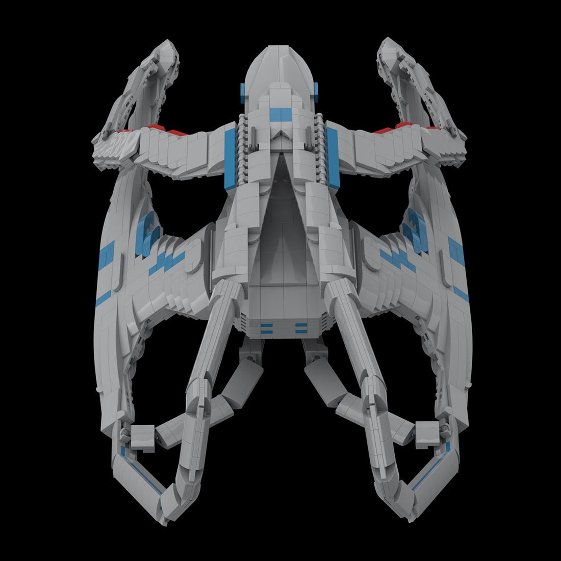 MOC - 117825 Andromeda Ascendant Klemmbausteine - LesDiy - Klemmbausteine