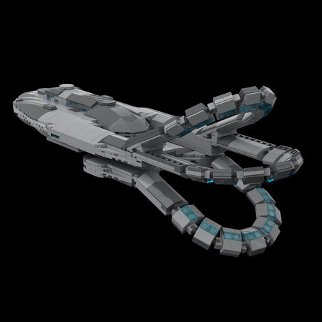 MOC - 117976 USS Orville Klemmbausteine - LesDiy - Klemmbausteine