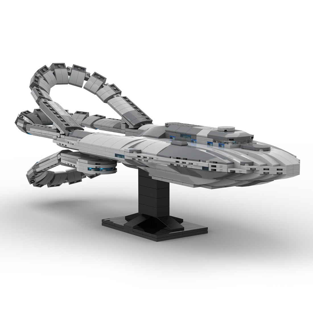 MOC - 117976 USS Orville Klemmbausteine - LesDiy - Klemmbausteine