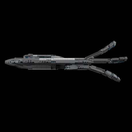 MOC - 117976 USS Orville Klemmbausteine - LesDiy - Klemmbausteine