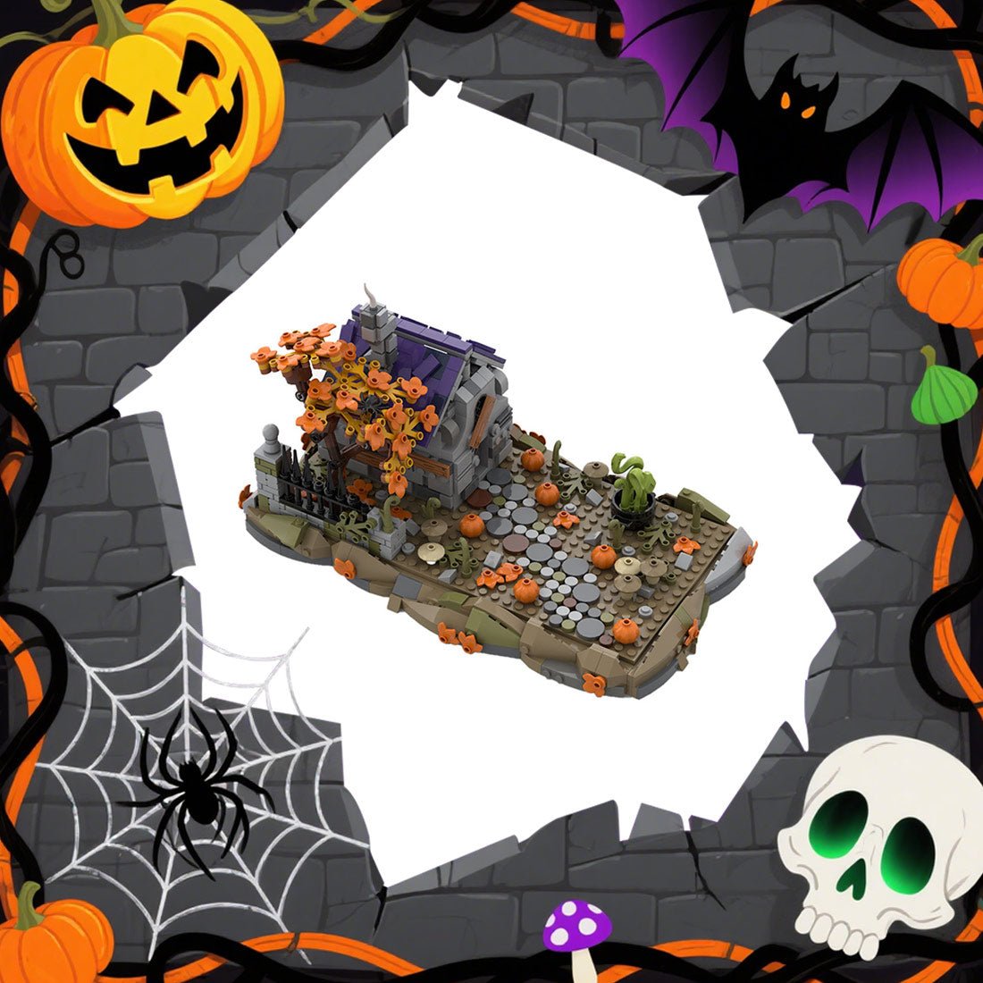 MOC - 118096 Witch House Klemmbausteine - LesDiy - Klemmbausteine