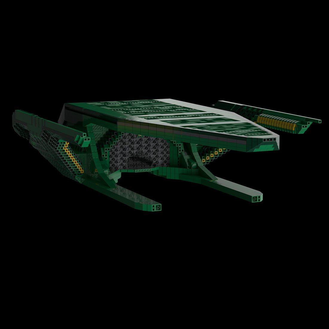 MOC - 118495 Krill Destroyer Klemmbausteine - LesDiy - Klemmbausteine