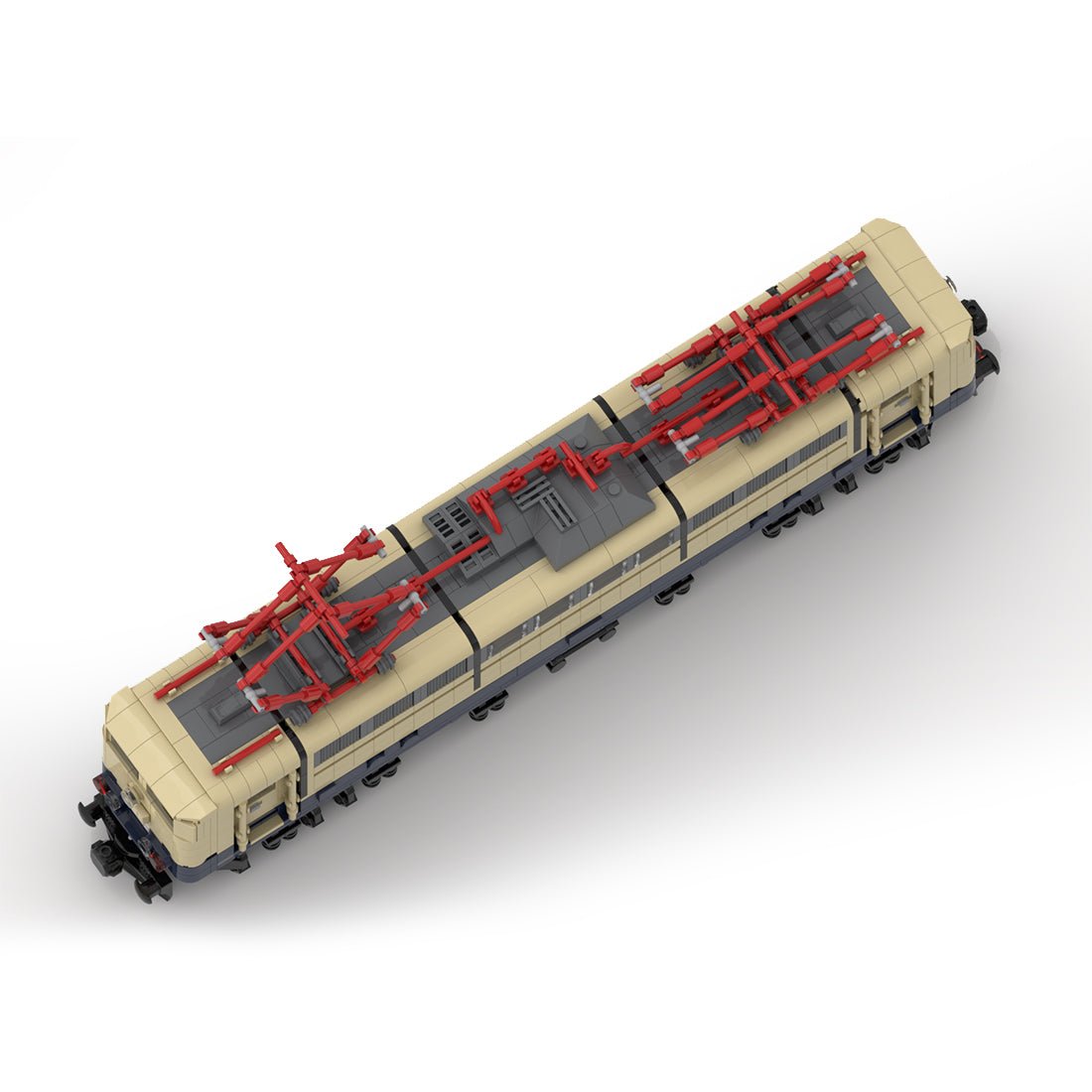 MOC - 118547 DB - Baureihe 151 (8w) Klemmbuateine - LesDiy - Klemmbausteine